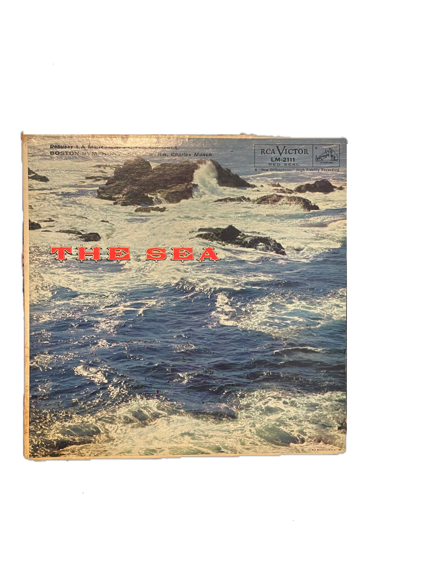Debussy - The Sea - Performed by the Boston Symphony Orchestra (1956)